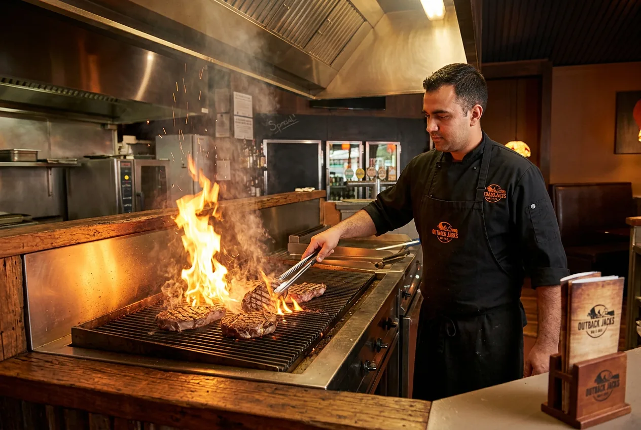 Open char-grill